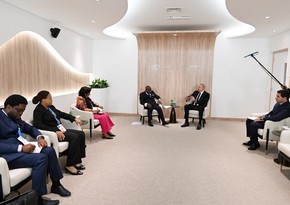 President Ilham Aliyev meets with President of Ghana