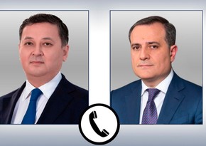 Azerbaijani FM discusses regional issues with his Kazakhstani counterpart