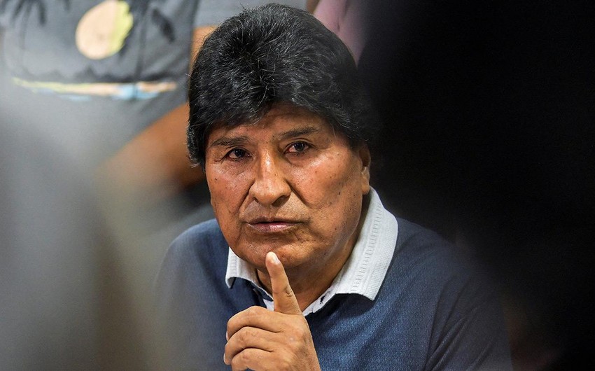 Bolivian government says ex-President Morales shot at police