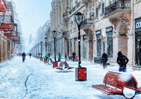 Этой ночью в Баку будет 9 градусов мороза, дороги покроются льдом