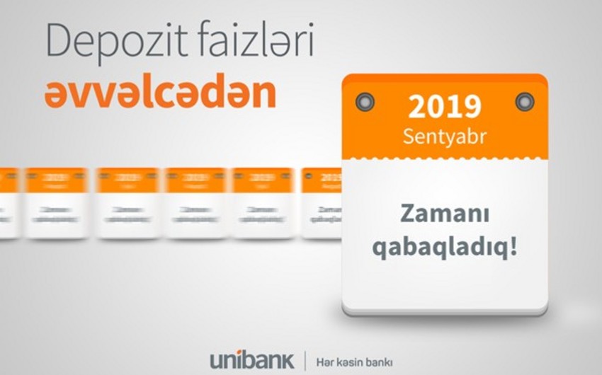 Unibank depozit qəbulunda yenilik edib