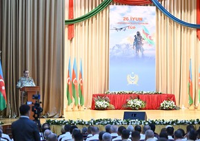 Состоялась торжественная церемония по случаю Дня Вооруженных сил Азербайджана