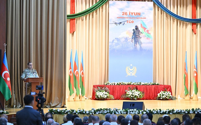 Состоялась торжественная церемония по случаю Дня Вооруженных сил Азербайджана