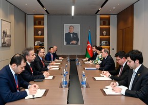 Jeyhun Bayramov meets with TURKPA delegation 