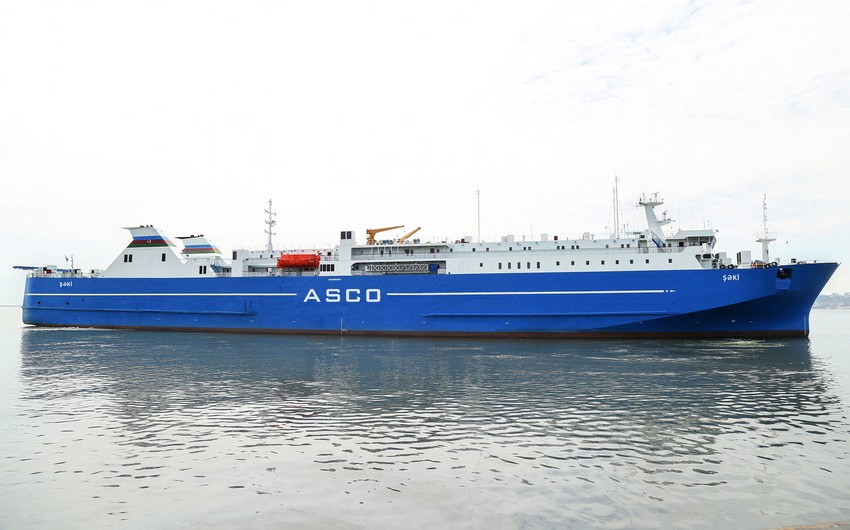 Ferry vessel Sheki back in operation after overhaul