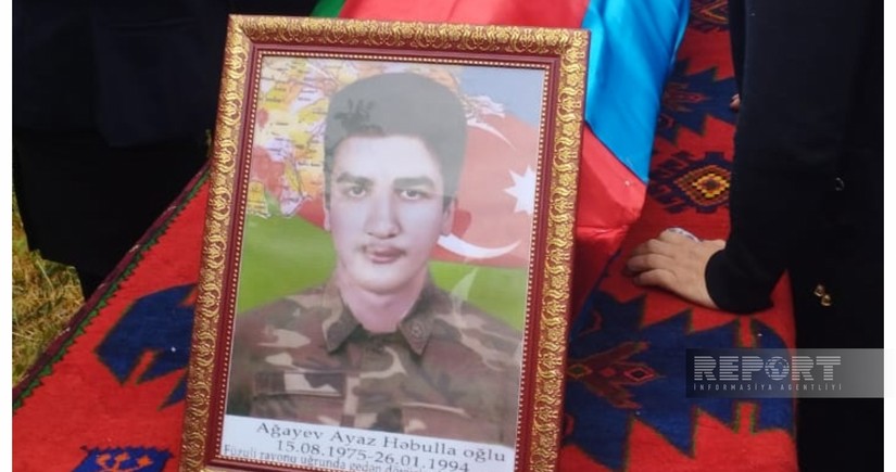В Исмаиллы похоронен шехид Первой Карабахской войны