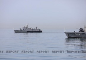 Начались тактические учения ВМС Азербайджана