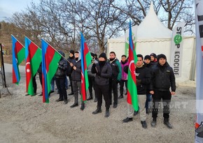 Peaceful protest of Azerbaijani eco-activists on Lachin–Khankandi road enters 81st day 