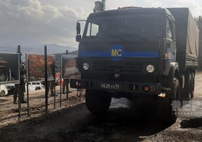 Xankəndi-Laçın yolunda sülhməramlıların avtomobilləri maneəsiz keçib - YENİLƏNİB-9 