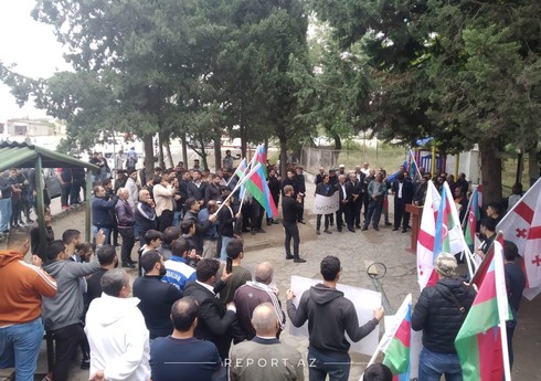 В Грузии прошла очередная акция в поддержку Азербайджана