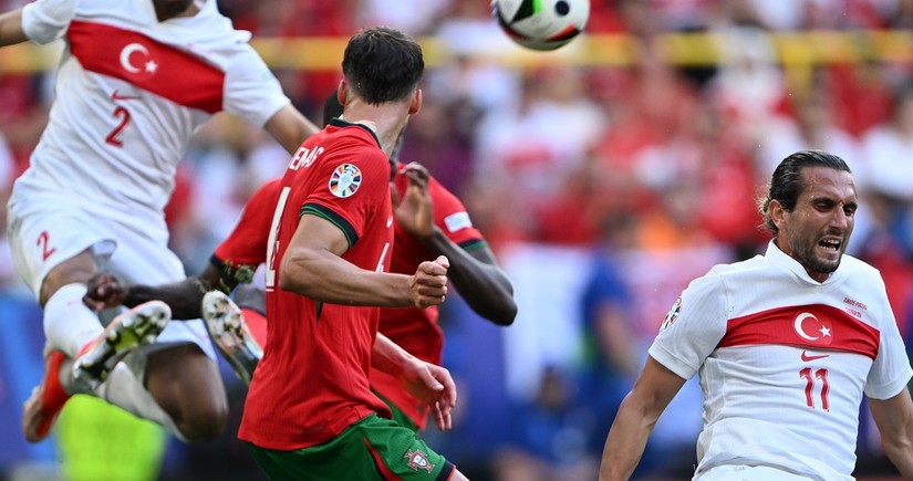 ЕВРО-2024: Турция проиграла Португалии в матче второго тура