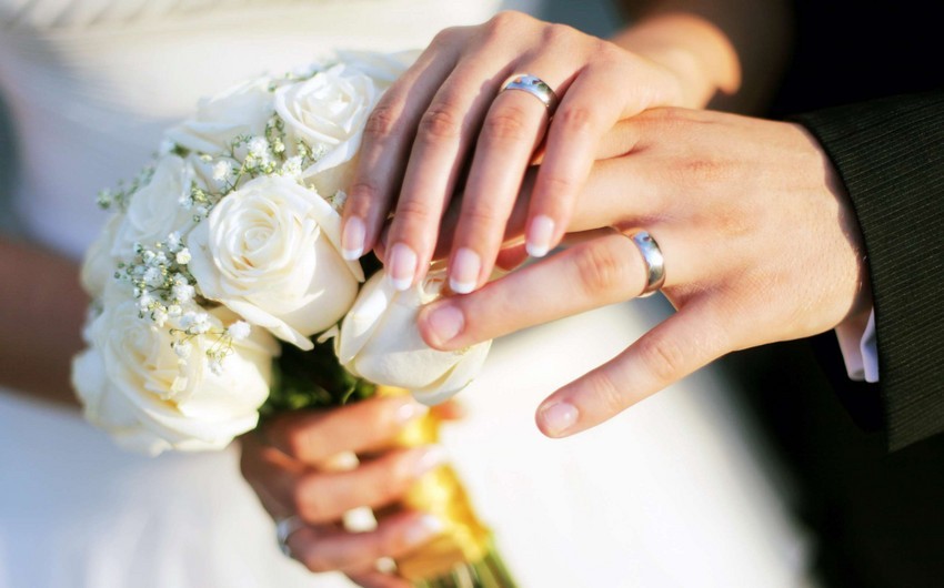 За 11 месяцев прошлого года в Азербайджане было зарегистрировано 50 890 браков