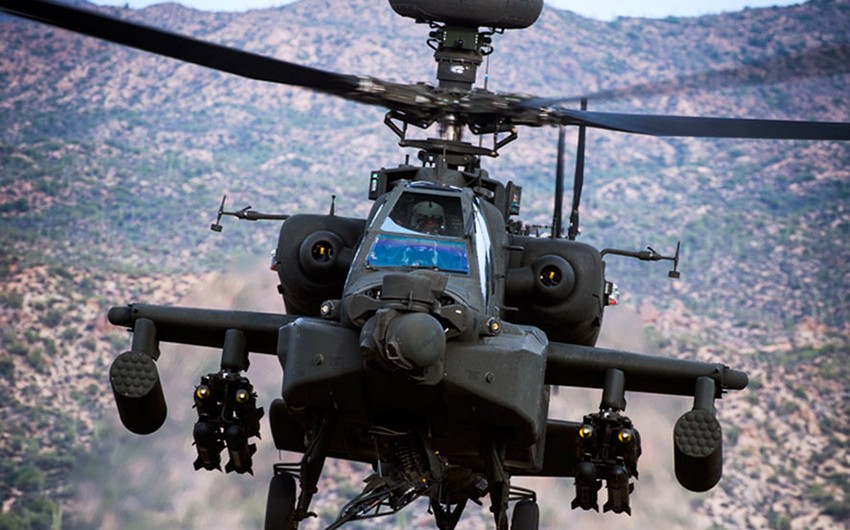 ABŞ-da hərbi helikopterdəki döyüş sursatı ilə dolu konteyner məktəbə atılıb