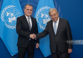 Azerbaijani FM discusses Baku-Yerevan peace agreement talks with UN Secretary-General