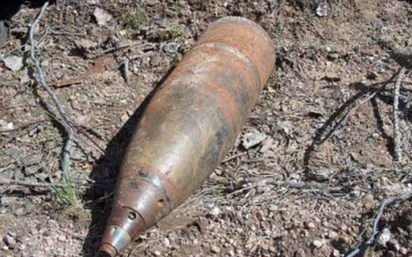 В Гарадагском районе Баку обнаружен артиллерийский снаряд