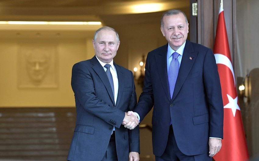 Erdoğan, Putin discuss Karabakh issue