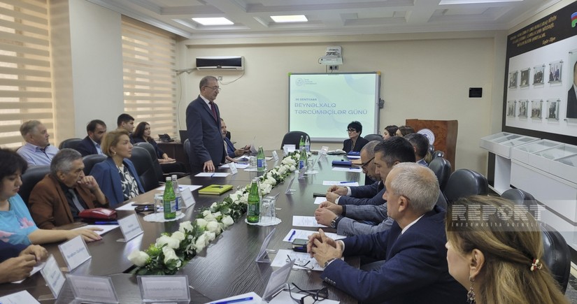 BSU-da tərcümə işinin vəziyyəti müzakirə olunub