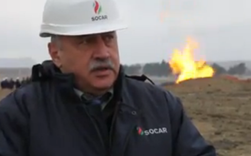 Представитель SOCAR: Последствия пожара на магистральном газопроводе будут полностью устранены за два дня - ВИДЕО