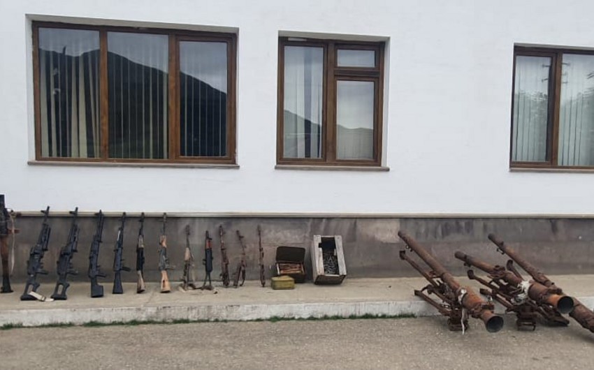 На территории Ходжавенда найдены оружие и боеприпасы
