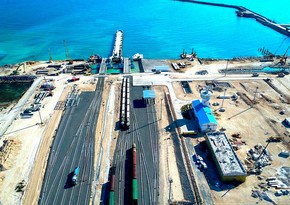 Qazaxıstanın Kurık dəniz limanı vasitəsilə yükdaşımaların həcmi 15 % artıb 