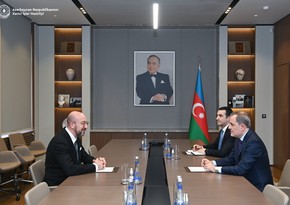 Байрамов и Мишель обсудили мирный процесс между Баку и Ереваном