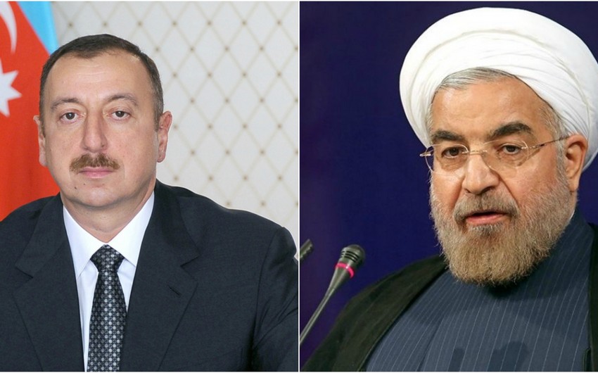 Президент Ильхам Алиев выразил соболезнования Хасану Роухани