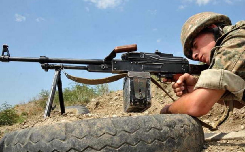 Armenian armed forces violated ceasefire 44 times