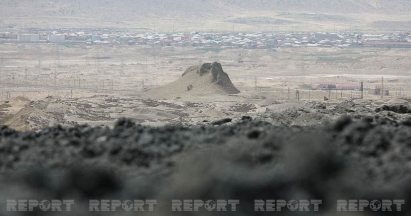 В Баку произошло извержение грязевого вулкана