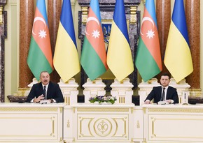 Президент: В Азербайджане очень большой интерес и большое уважение к культуре украинского народа