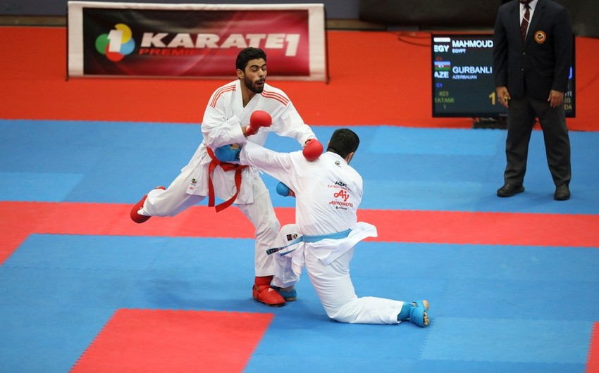 Азербайджанские каратисты завоевали две медали Премьер-лиги - ФОТО