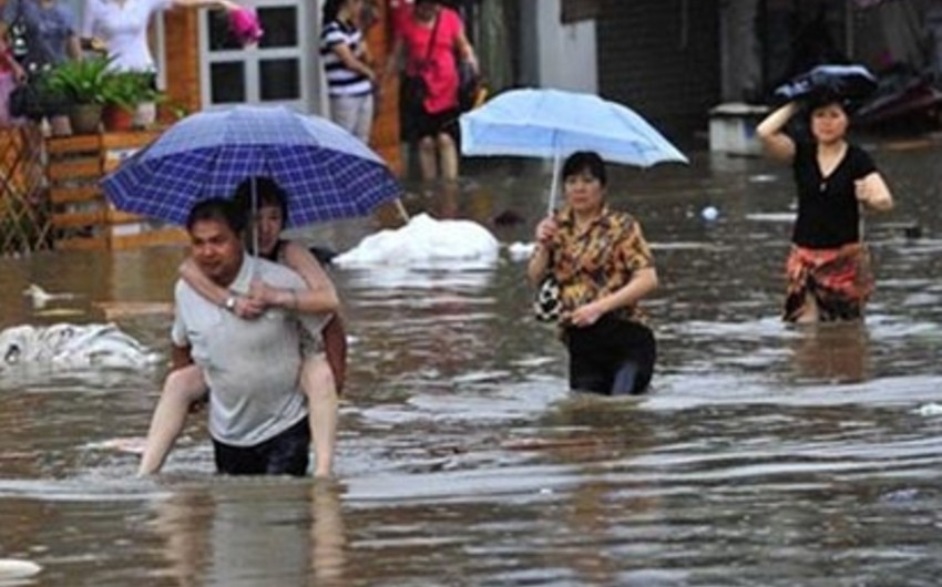 Heavy flooding in China leaves 181 dead or missing