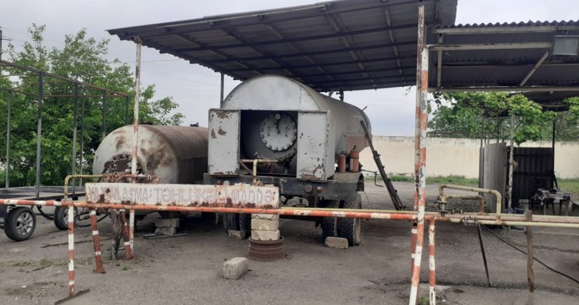 МЧС остановил работу ряда газозаправочных пунктов в Товузе