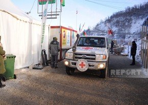 ICRC vehicles freely move from Khankandi to Lachin