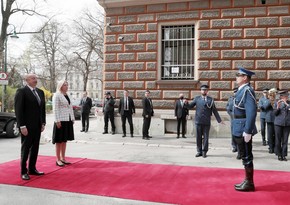 Official welcome ceremony held for President Ilham Aliyev in Sarajevo