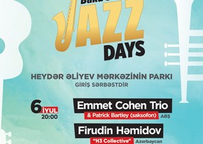 Baku to host 4th Summer Jazz Days  