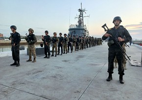 Xəzri-2023: Azərbaycan və Qazaxıstan hərbi gəmiləri ilə birgə tapşırıqlar icra ediblər