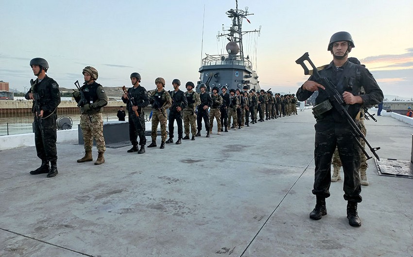 Azerbaijani and Kazakh warships accomplish tasks in ‘Khazri-2023’ joint tactical exercises 