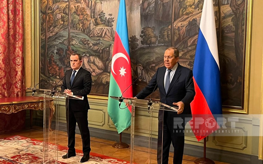 Lavrov: Azerbaijani proposals to create basis for peace treaty