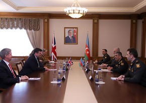 Cooperation issues between Azerbaijan and UK in defense sphere discussed