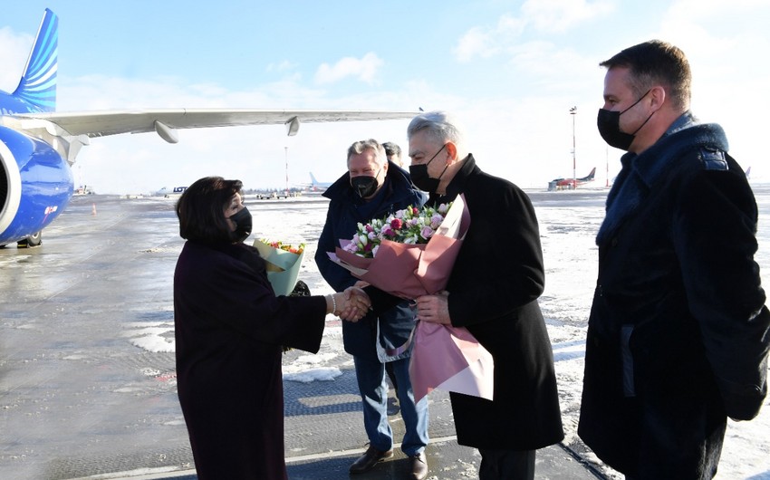 Sahiba Gafarova begins official visit to Lithuania