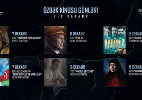 Azərbaycanda Özbəkistan Kinosu Günləri keçiriləcək