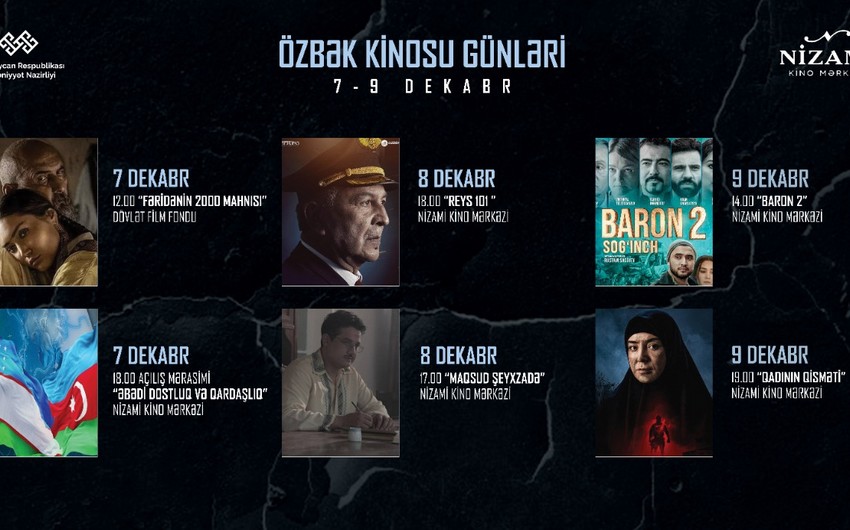 Days of Uzbek cinema start in Azerbaijan