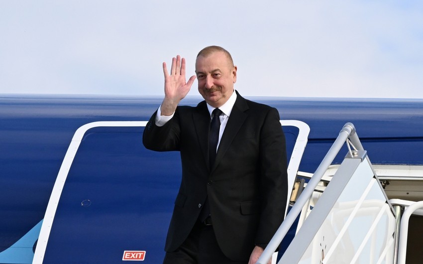 Завершился рабочий визит президента Ильхама Алиева в Турцию