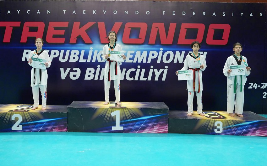 Taekvondo üzrə Azərbaycan çempionatı və birinciliyinin qalibləri müəyyənləşib