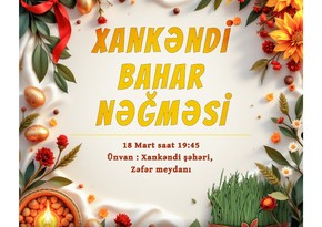 Xankəndidə Novruz konserti olacaq