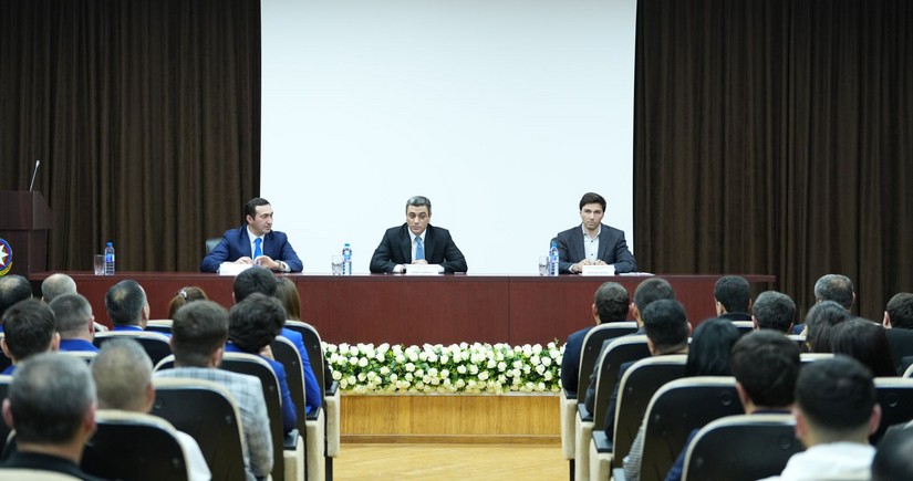 Azərbaycan Taekvondo Federasiyasında görüş keçirilib