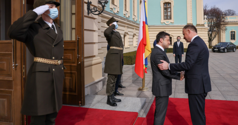 Президент Польши приехал в Киев выступить в Верховной Раде