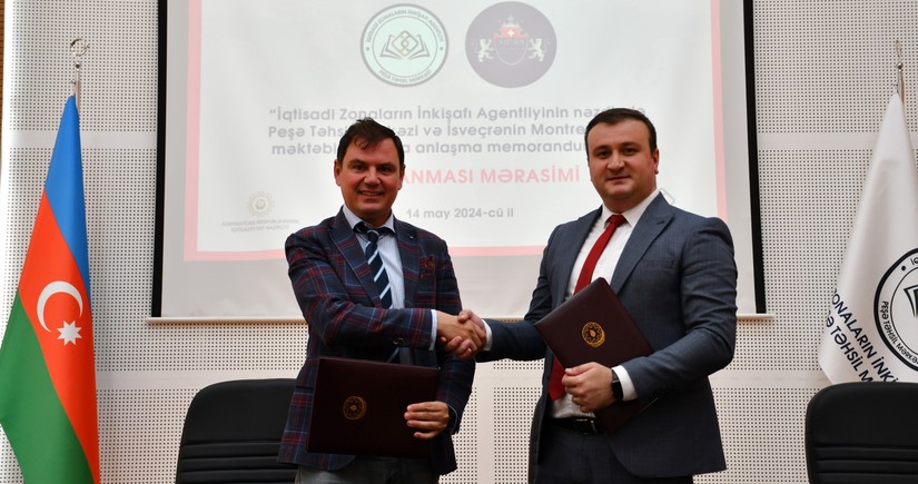 Azerbaijan starting to use dual diploma program on vocational education with Switzerland