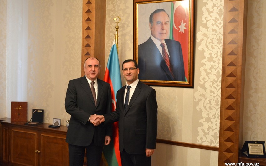 Elmar Mammadyarov receives newly appointed Turkish Ambassador