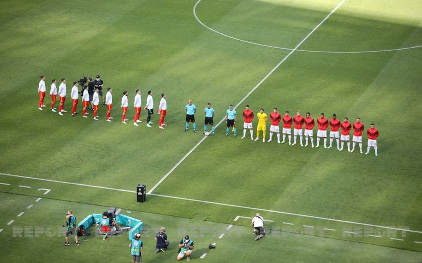 ЕВРО-2020: Прозвучал стартовый свисток на матче Уэльс - Швейцария в Баку